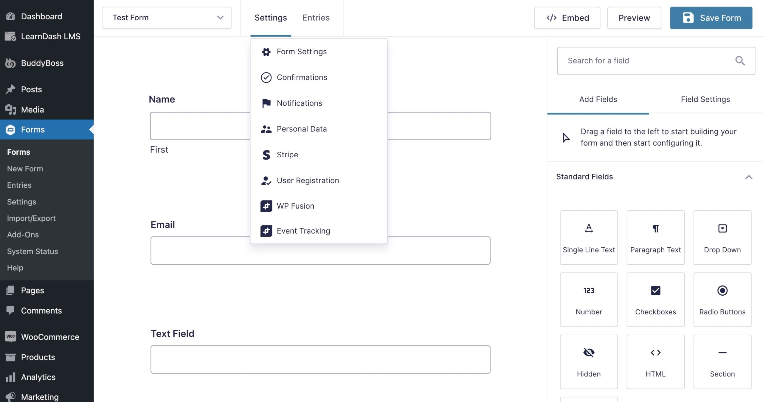 Gravity Forms, The Best WordPress Form Plugin